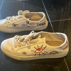 Soludos Embroidered Sneakers